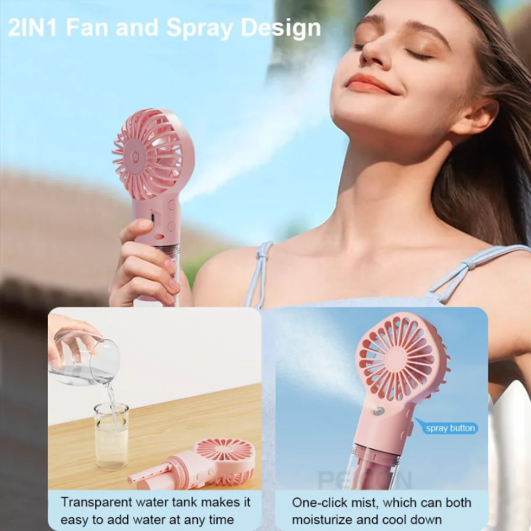 CoolMist Mini Ventilador humidificador portátil